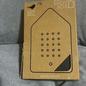 New motion sensor birdy box